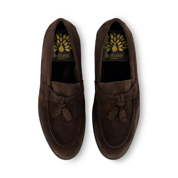 CHARLOTTE agneau velours olive