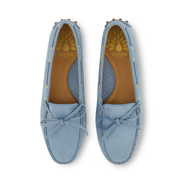 CELESTE nubuck bleu clair