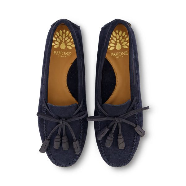 ELODIE Navy Tassel Goat